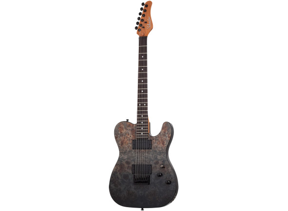 Schecter PT Standard Burl Black Fade Burst Schecter PT Standard Burl Black Fade Burst